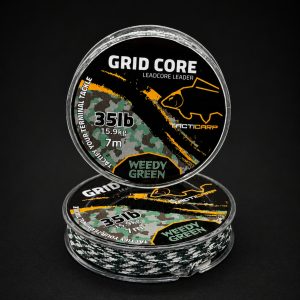 Grid Core Leadcore Leader 35lb - WEEDY GREEN - Image 1